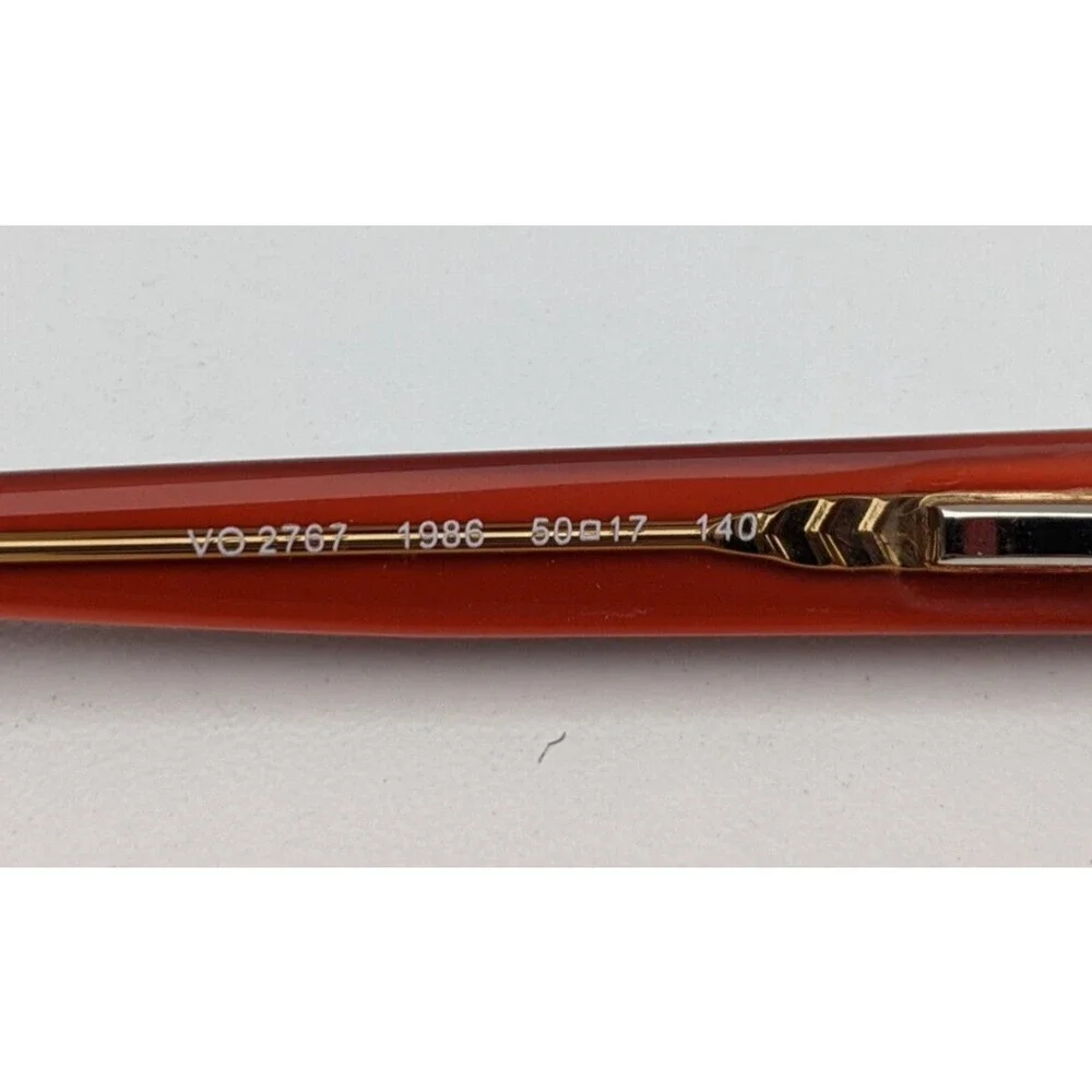 🕶️Vogue VO2767 1986 Eyeglasses 50/17 140 /KAG418🕶️​ - Picture 7 of 9